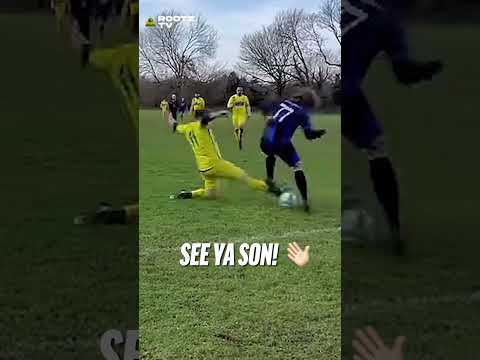 BYE B*TCH! 😂 #skills #football #soccer #grassrootsfootball #sundayleague