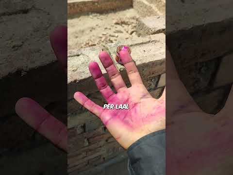Red colour Prank with family