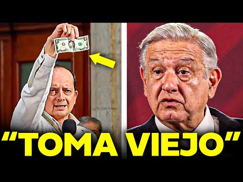 AMLO detiene la mañanera y rompe el silencio, Reportero Saca Objetos Raros