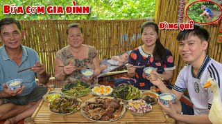 Hai Vợ Chồng Làm Bữa Cơm Quê Cá Trê Chiên Giòn Cà Pháo Ngâm Nước Mắm Cho Cha Mẹ Ăn Cùng