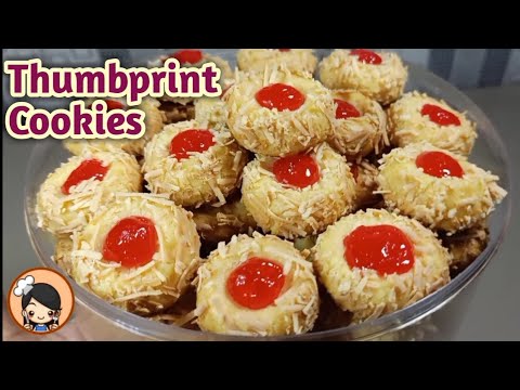 Resep STROWBERRY THUMBPRINT COOKIES super mudah