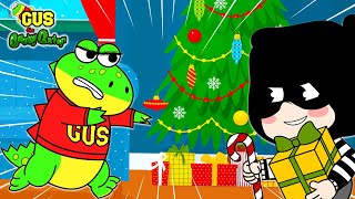 Naughty Elf Steals Christmas Presents! Animated Stories of Gus the Gummy Gator