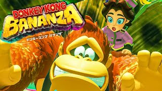 【新衣装】『ドンキーコング バナンザ』実況プレイ