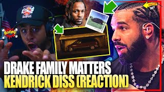 Drake - Family Matters | Kendrick Lamar Diss (REACTION)