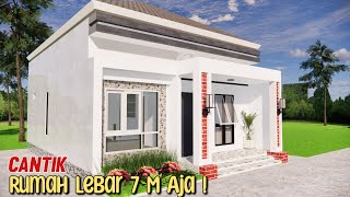 Rumah 1 Lantai Lebar 7 Meter Aja !