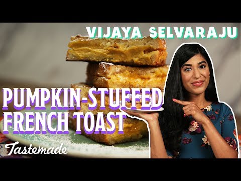 Pumpkin-Stuffed French Toast I Vijaya Selvaraju