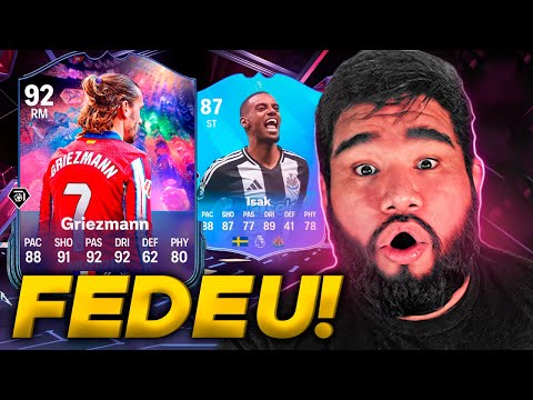 EA FC 25 - VAI ACONTECER DE NOVO, É LOUCURA! - NUMERO FUT 2 COM GRIEZMANN & ISAK POTM