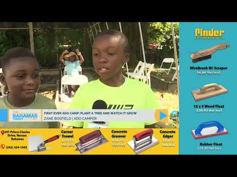YouTube video thumbnail: First Ever ADO Camp Plant A Tree And Watch It Grow