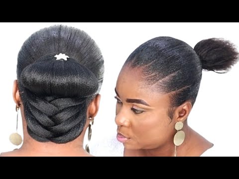 UNIQUE AND PERFECT HAIRSTYLE  UNDER 10 Mins / Up-do Hairstyle For Simple Girls.