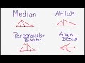 Exploring Geometry: Medians, Altitudes, and Bisectors