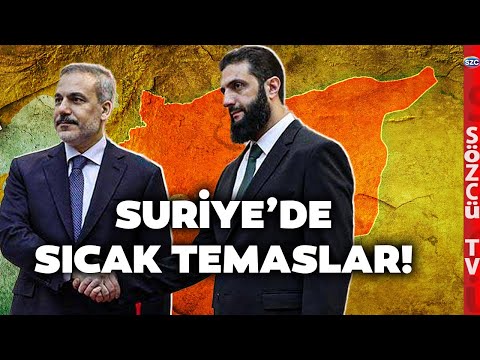 Suriye Hattı Alev Alev! Hakan Fidan ve Colani Görüştü! Sözcü Muhabiri Sıcak Bölgeden Aktardı