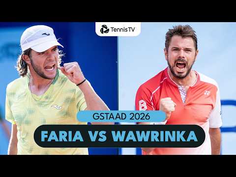 🇨🇭Stan Wawrinka Vs Jaime Faria 🇵🇹 | Gstaad 2026 Highlights