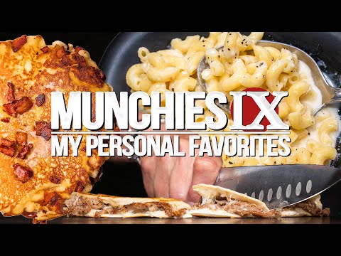 MUNCHIES IX: WHAT I MAKE MYSELF LATE NIGHT (PERSONAL FAVORITES) 🤤 | SAM THE COOKING GUY