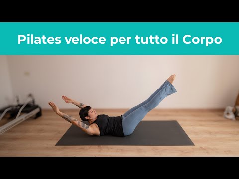 Pilates ✨ ALLENA TUTTO IL CORPO in pochi minuti! | Esercizi di Pilates a casa