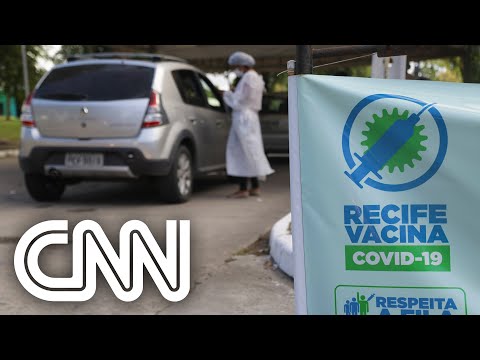 Recife já vacinou mais da metade dos adultos com a 1ª dose | CNN PRIME TIME