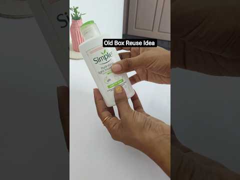 என்னை திட்டாதிங்க 😥 | OlD Box Reuse Idea 💡 | #diy #shorts #craft #trending