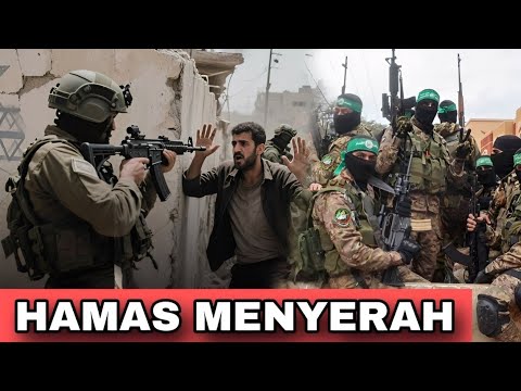 TERKINI: Hamas Beri Sinyal Menyerah ISRAEL Menangkap Ribuan Tentara Hamas di Terowongan Terakhir