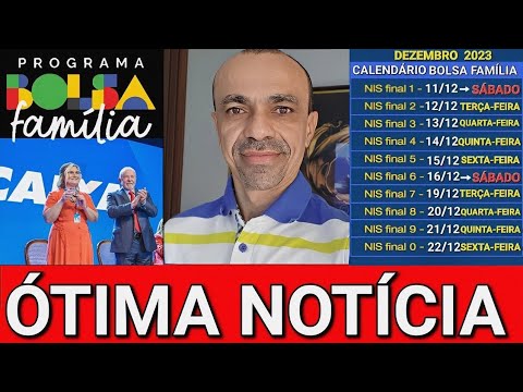 1 BOA E 1 MÁ NOTÍCIA PRA QUEM RECEBE O BOLSA FAMÍLIA