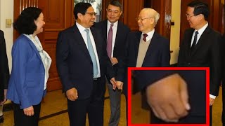 Sau tai nạn ở Nghệ An, TT Chính xuất hiện, được TBT Trọng ân cần hỏi han!