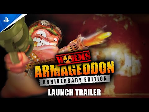 Worms Armageddon: Anniversary Edition - Launch Trailer | PS5 & PS4 Games