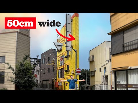 These tiny buildings are 100% legal in Japan