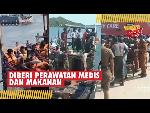 Terombang-Ambing di Lautan, 100 Pengungsi Rohingya Diselamatkan Angkatan Laut