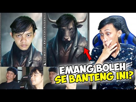 EMANG BOLEH SE BANTENG INI?? REACTION MEME KOCAK