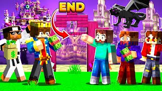 I Opened FAKE END And SCAMMED Everyone In mcFleet 😰| Minecraft