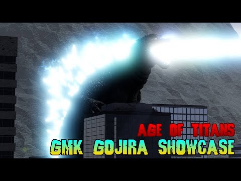 GMK Gojira Showcase | Age of Titans Roblox