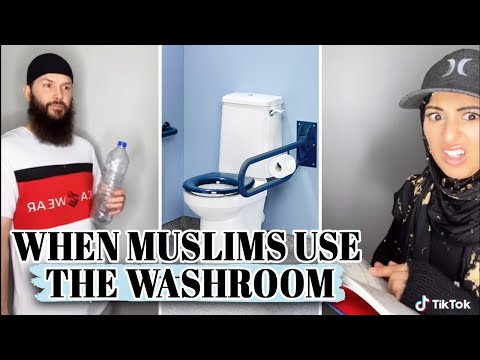 When Muslims Use The Washroom #shorts