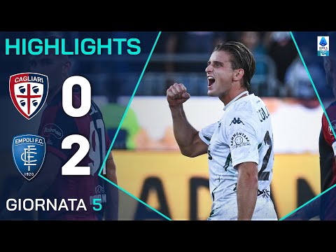 CAGLIARI-EMPOLI 0-2 | HIGHLIGHTS | 5ª GIORNATA | SERIE A ENILIVE 2024/25