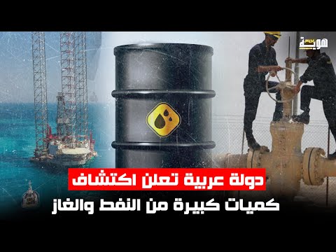 دولة عربية تعلن اكتشاف كميات كبيرة من النفط والغاز