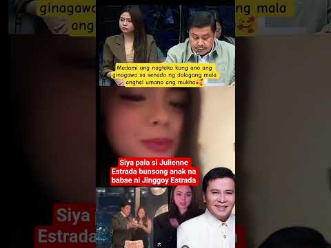 JULIENNE ESTRADA BUNSONG ANAK NI JINGGOY #viral #news #shorts #viralnews #content