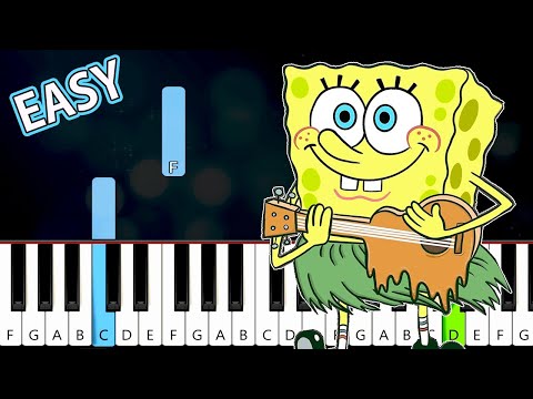 SpongeBob - 12th Street Rag | EASY Piano Tutorial