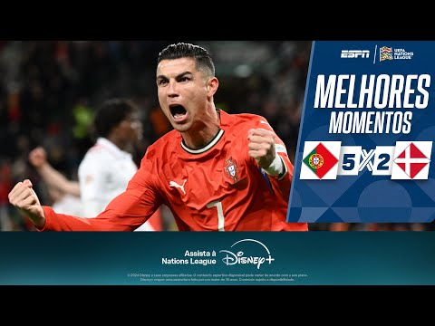 Portugal GOLEIA Dinamarca NA PRORROGAÇÃO e vai à semi da Nations League | MELHORES MOMENTOS