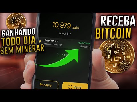 GANHE BTC TODO DIA! APP PAGANDO em BITCOIN (SEM INVESTIR ou MINERAR) - GANHAR CRIPTOMOEDAS GRATIS