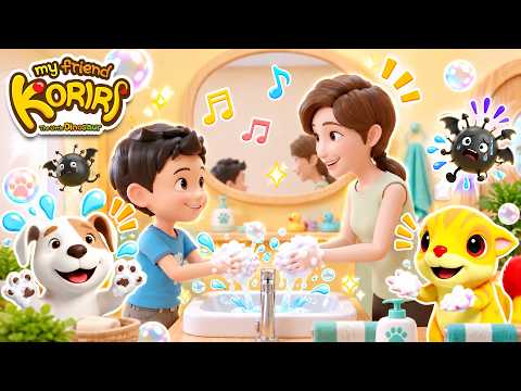 Koriri Kids Song | 🧼 Handwashing Song | Wash Your Hands! 🫧 | Kids Songs &amp; Nursery Rhymes