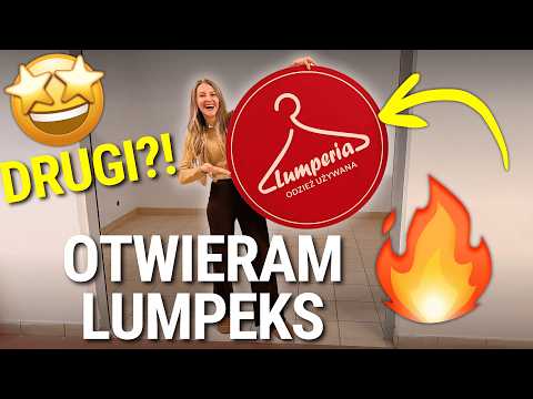 OTWIERAM NOWY LUMPEKS?! 😱 Historia powstania mojego drugiego lumpeksu 🤯