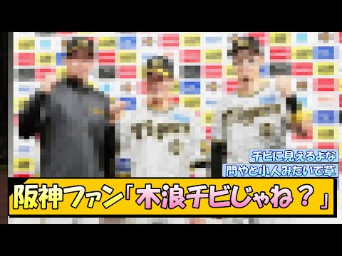 阪神ファン「木浪チビじゃね？」【なんJ/2ch/5ch/ネット 反応 まとめ/阪神タイガース/岡田監督/木浪聖也/佐藤輝明/才木浩人】