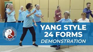 Yang Style 24 Forms Tai Chi Demonstration at the 28th Annual Tai Chi Workshop in Sydney, Australia