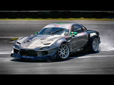 MAZDA RX-7 FD3S 🔥 FDJ3 Rd.4 日光サーキット 🔥 【Cars and...】フォーミュラドリフトジャパン