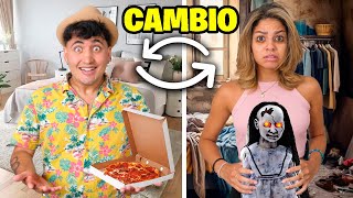 CAMBIO DE HABITACION CON MI MEJOR AMIGO POR UNA NOCHE !!