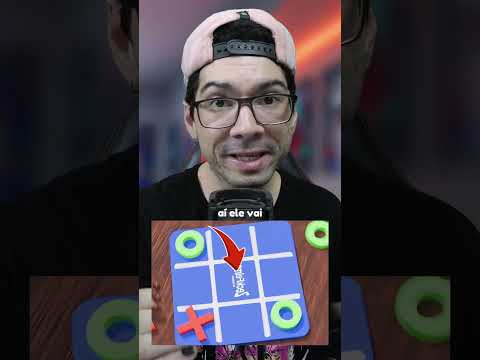 A MANEIRA MAIS FÁCIL DE GANHAR NO JOGO DA VELHA!