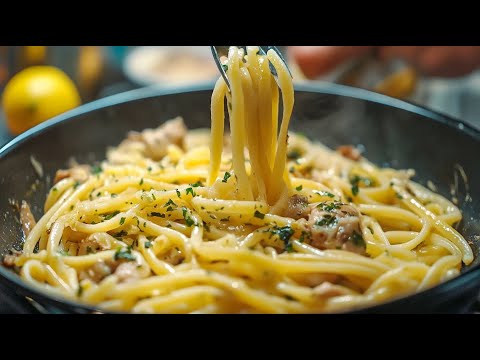 The best pasta in 5 minutes! So easy, cheap and delicious recipe!