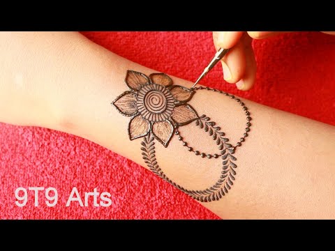 9T9 Arts mehndi | Mehndi designs | Gulf mehndi design | Navratri ke liye mehandi | Mehandi ka design