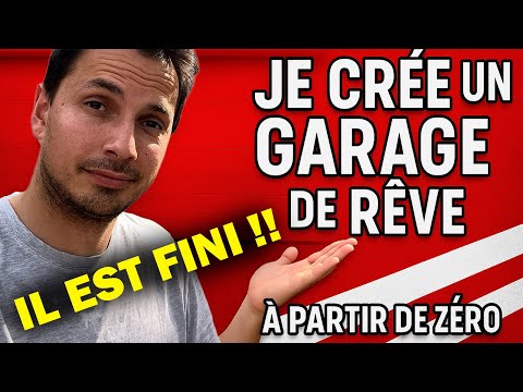 🚗 MON GARAGE-STUDIO EST TERMINÉ ! Pose du sol SwissTrax , fin des travaux – Partie 2 🏁🏗️