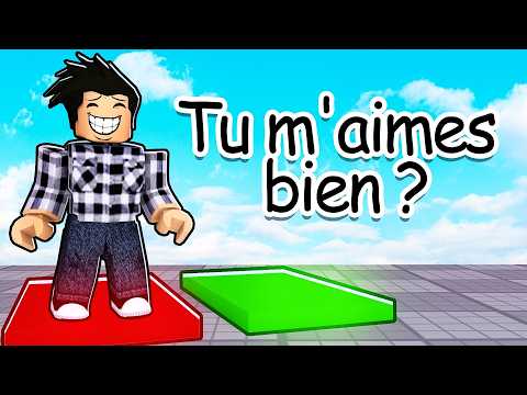 CE JEU ROBLOX M'A POSÉ DES QUESTIONS DIFFICILES (A Simple Puzzle Game)