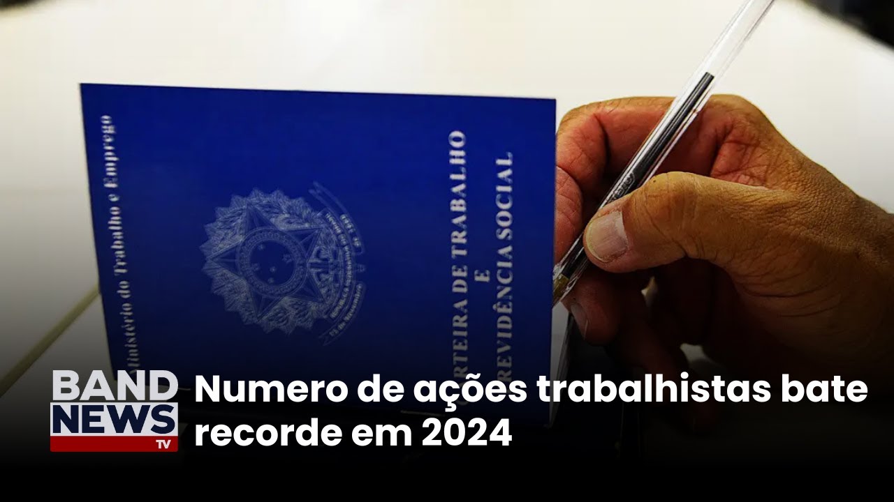 São 4 milhões de processos trabalhistas em andamento na justiça | BandNews TV