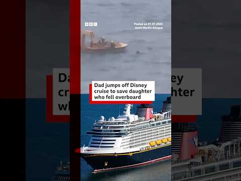 Disney praised the cruise crew for “their exceptional skills and prompt actions”. #Disney #BBCNews