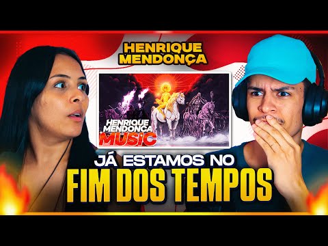 HENRIQUE MENDONÇA: Rap dos Cavaleiros do Apocalipse - O FIM DOS TEMPOS | [Casal Jounin React] 🔥